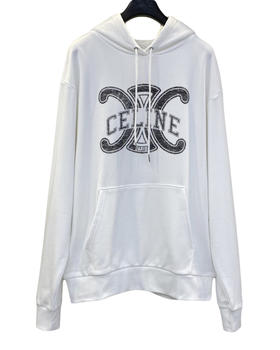 男款logo印花棉质连帽卫衣008