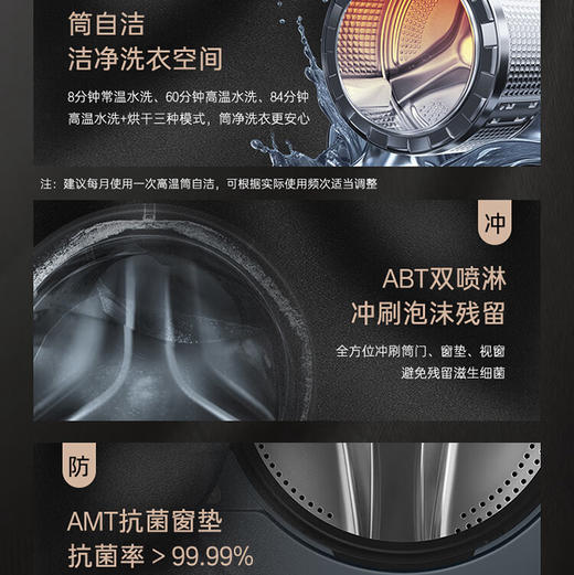 卡萨帝（Casarte）洗衣机 CE HB10LGLBU1 商品图14