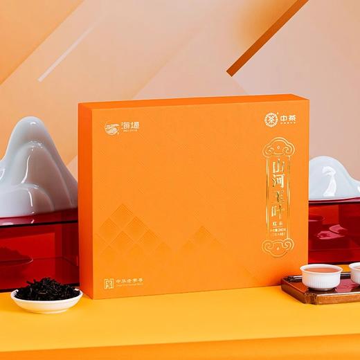 中茶 海堤 武夷红茶 小种红茶 茶叶 礼盒 240g 商品图1