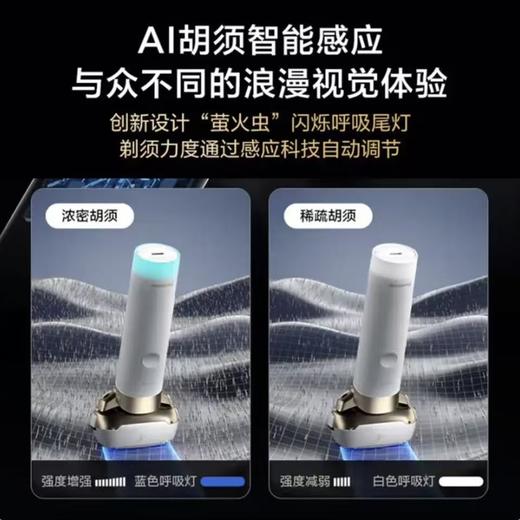 【云粉节】10楼 松下（Panasonic）电动剃须刀刮胡刀往复式磁悬浮马达男士刮胡刀进口五刀头 ES-PLM5F  吊牌价1999元  活动价1299元 商品图2