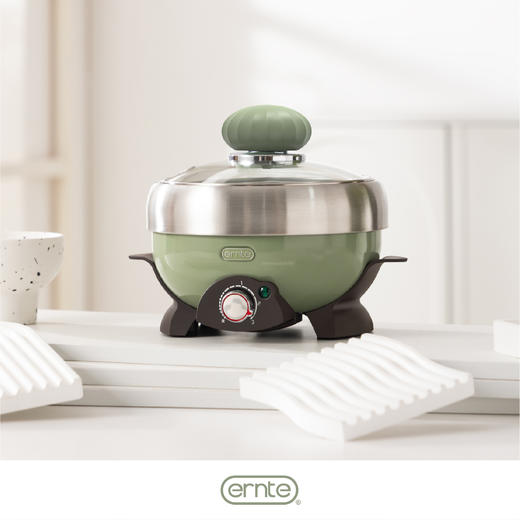 德国ernte多功能网红料理小火锅电煮锅家用电烤盘烤肉烧烤一体锅 商品图1