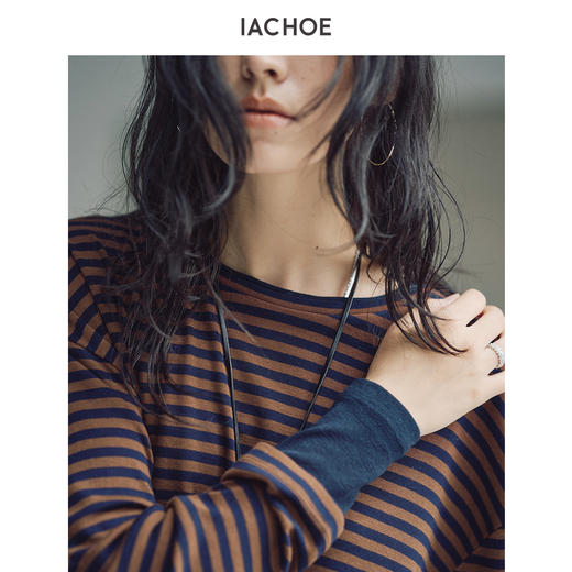 棉仓3561501005-条纹长袖T恤 商品图3