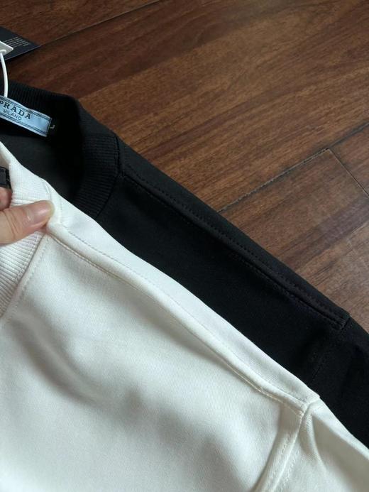 高品质，雪梨纸精包装 Prada/普拉达新款情侣款圆领卫衣 商品图1