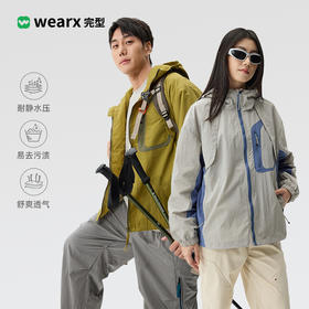 完型-日系撞色夹克