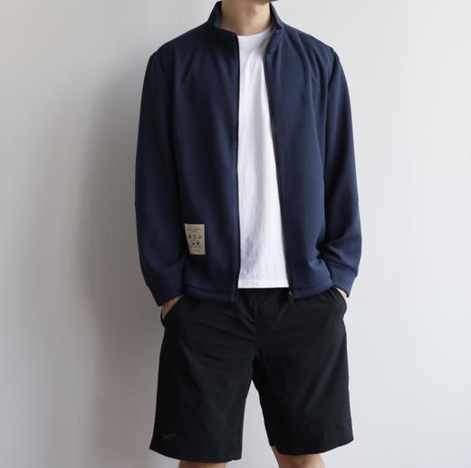 E.Z 杰尼轻质斜纹空气棉 立领夹克 WT875 商品图3