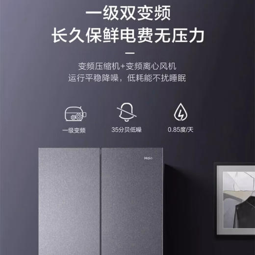 海尔（Haier）冰箱 BCD-481WGHFDB9S9U1 商品图10