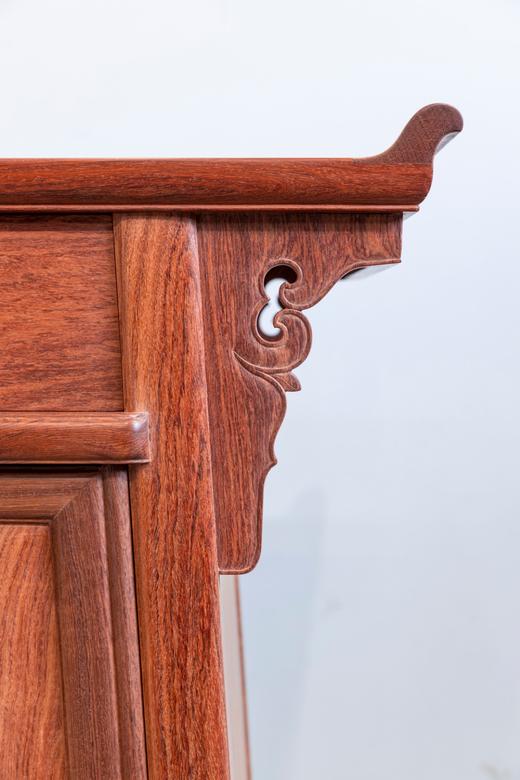 红桥红 家具严选  缅甸花梨(大果紫檀）  【二联橱】 商品图4