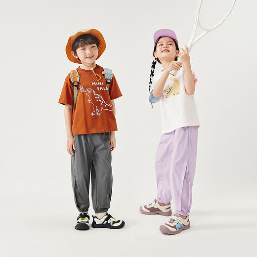 迷你巴拉运动凉鞋男宝女宝柔软防护止滑网布透气旋钮扣夏季 商品图4