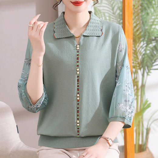 W550-5868-68-108妈妈装秋W550-5868-68-108 商品图3