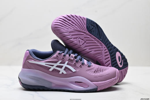 亚瑟士ASICS GEL-RESOLUTION X防滑耐磨低帮网球鞋1042A279-101女鞋 商品图4
