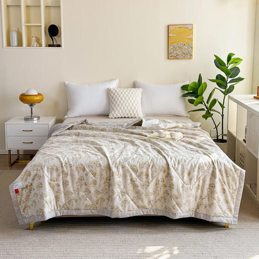 红蜻蜓 夏凉被-林幽静眠HQT-XW6102DZ  120150cm 商品图0