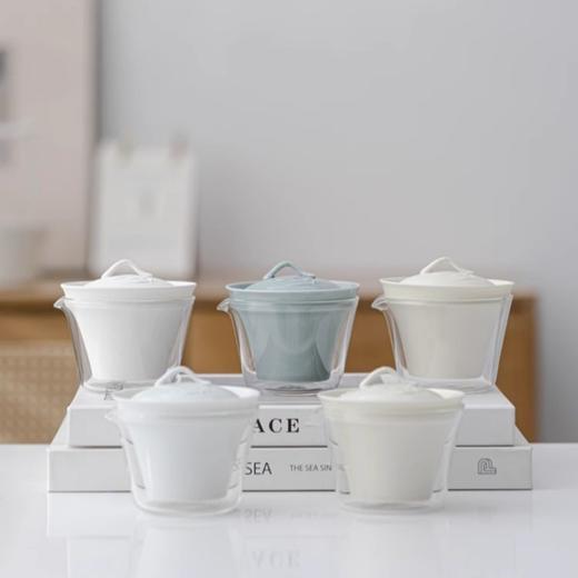 【旅行户外茶具】便携快客杯盖碗二杯 露营功夫茶具套装家用 假期出行易携带 国庆五一出游 商品图1