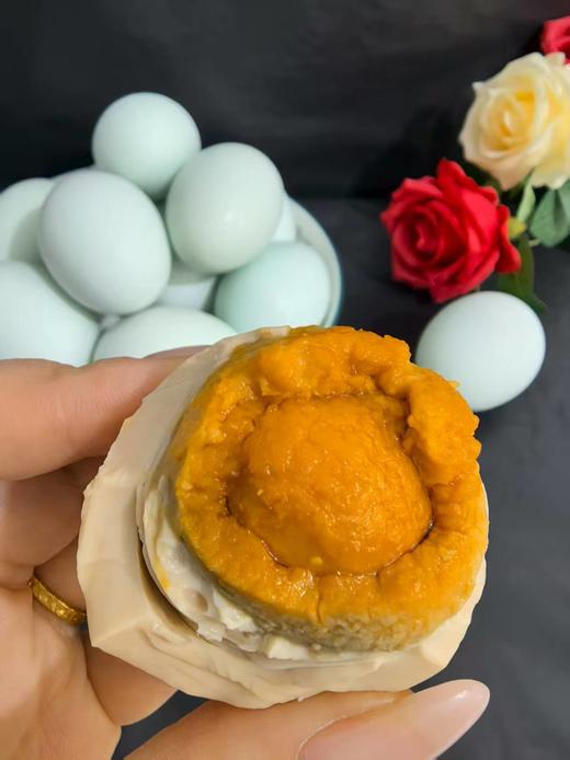 优选|焦香味缠丝咸鸭蛋  轻盐少油 配料干净 焦香诱人 温泉养殖鸭  60g*10枚/20枚 商品图4