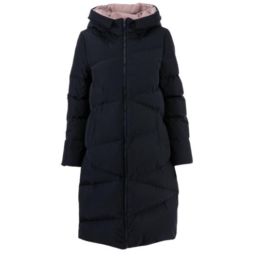 欧芮儿冬女2019新款百搭大毛领羽绒服女中长款保暖加厚外套 商品图3