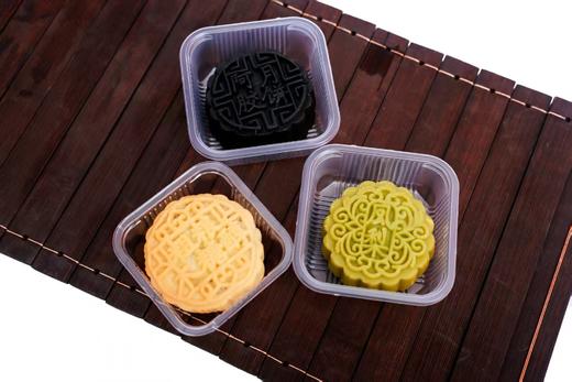 【拍一发四盒 中秋好物】阿胶五仁 苏子 凤梨月饼五仁 山东阿胶五仁月饼6个/盒 传统中秋 商品图1