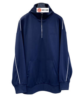 男款立体logo半拉链卫衣 可配套装012