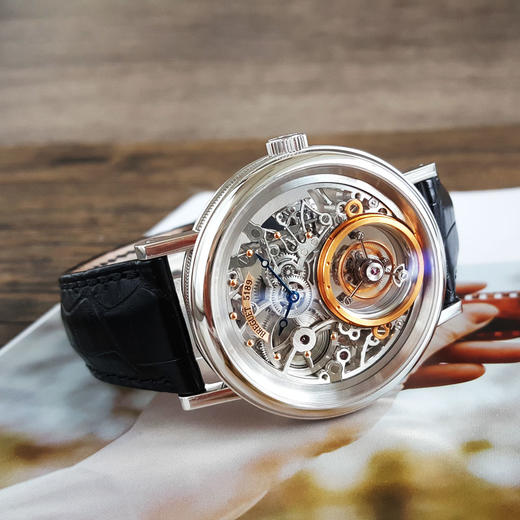 【98新】Breguet 宝玑经典复杂系列5335PT/42/9W6手动机械机芯40MM（男款）陀飞轮现售价：341000！280825PM27 商品图4