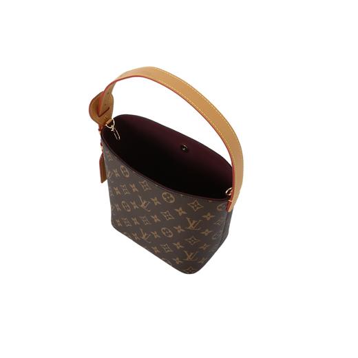 （原单芯片版本） LOUIS VUITTON ALL IN BB 老花印花可拆卸拉链内袋 Monogram 涂层帆布-单肩手提包-小号-女款-棕色! 商品图4