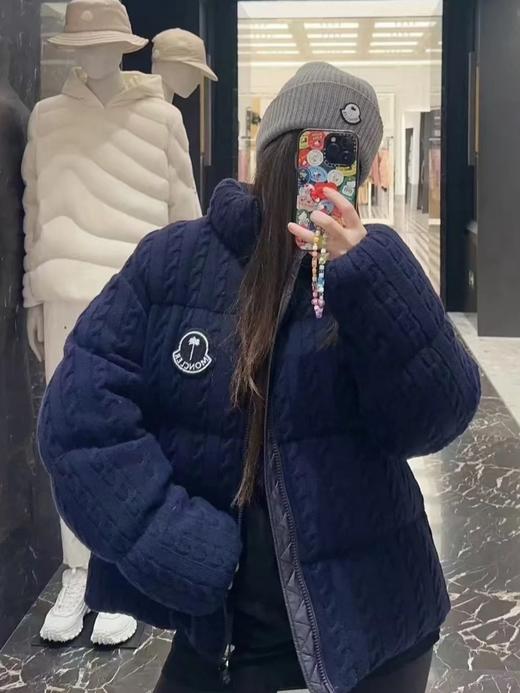 中性款联名款刺绣针织羽绒服018 商品图4