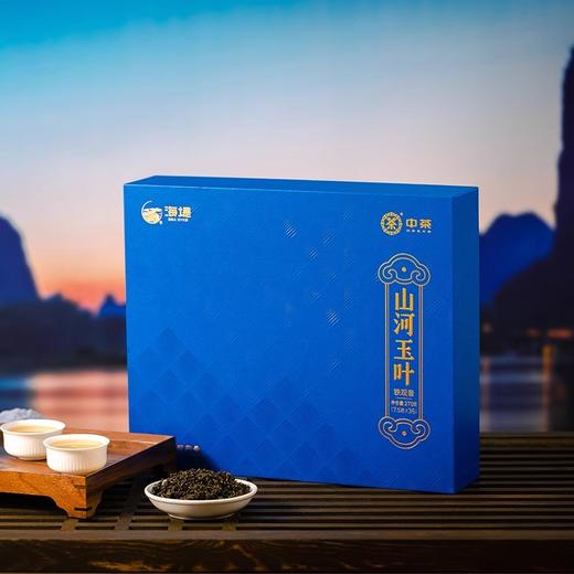 中茶 海堤 山河玉叶 浓香型 铁观音 茶叶 礼盒 商品图1