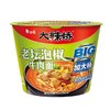 【超市】白象大辣娇Big桶老坛泡椒牛肉面129g 商品缩略图0