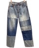 男款水洗拼接牛仔裤012 商品缩略图0
