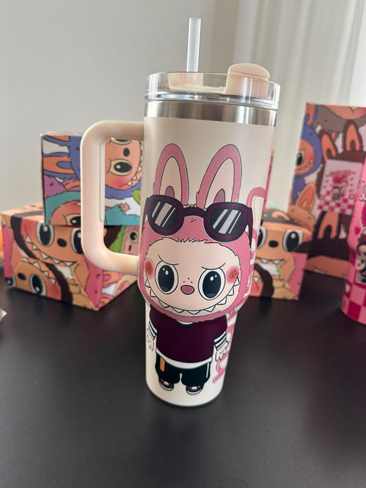 正品𝐒𝐭*⁬𝐧𝐥𝐞𝐲拉布布巨无霸保温杯礼盒 商品图12