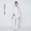太极服装女新款洋气亚麻棉麻太极拳练功服女夏季太极服短袖 商品缩略图9