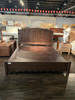 中古风实木床/A544-NY112 商品缩略图0