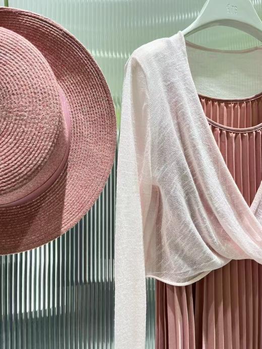 34SJ60008#弹弹褶皱连衣裙 商品图1