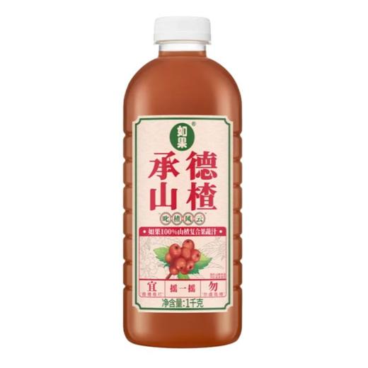 如果 承德山楂山楂果汁饮料 1kg/瓶 商品图0