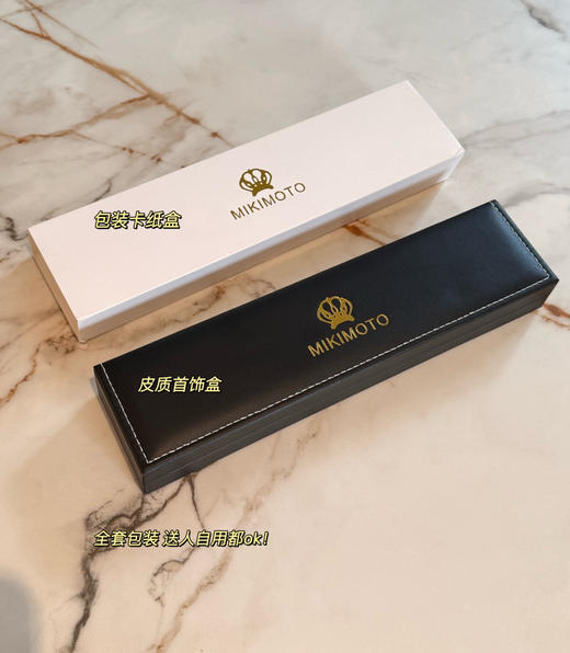御本木Mikimoto同款双链珍珠手表贝母盘081 商品图2