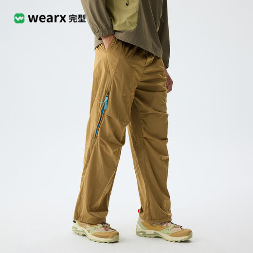 户外拉链撞色伞兵裤 商品图3
