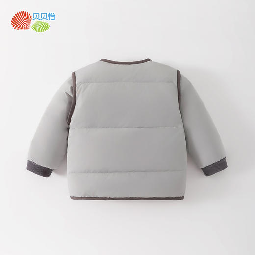 贝贝怡宝宝羽绒外套2025秋冬新款男童可爱保暖羽绒服ZB4ES005 商品图7