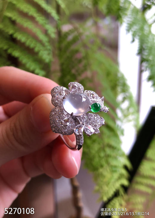 5270108，蛋面戒指。具体价格微信咨询 商品图3