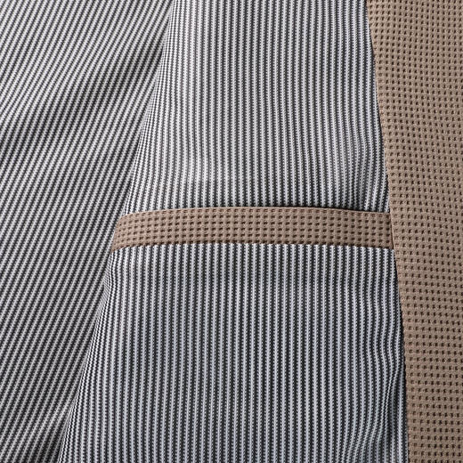 圣得西男士翻领工装夹克2025年秋季新款潮流百搭华夫格肌理外套 商品图12