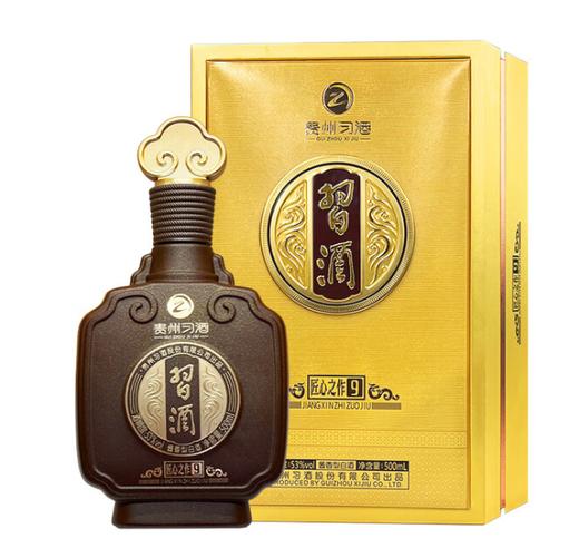 【高端酱香】习酒 匠心之作9 酱香型白酒 53度 500ml单瓶 500ml*6原箱 商品图1