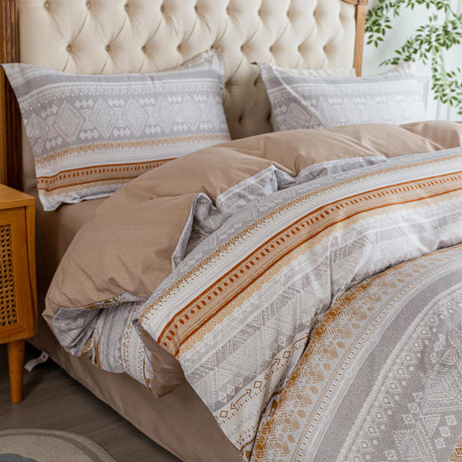 红蜻蜓 亲肤棉四件套-清风逸夏	HQT-TJ8108 200*230cm 商品图3