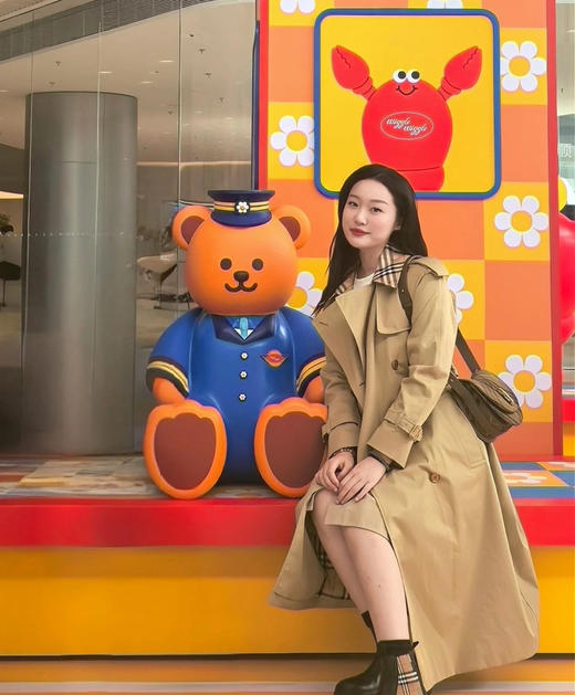 BBR～今秋新出的这款格纹领风衣。自己备注号码 商品图5