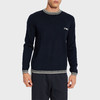 EMPORIO ARMANI 阿玛尼 男士 EA 徽标刺绣羊毛圆领长袖针织衫 深蓝色 EM003387 AF14697 UB118 商品缩略图1