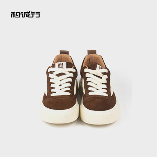 和诚行2025秋季新款日常百搭系带简约拼色男式休闲鞋1320098 商品图2