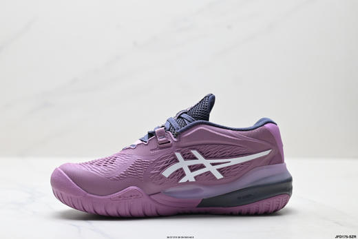 亚瑟士ASICS GEL-RESOLUTION X防滑耐磨低帮网球鞋1042A279-101女鞋 商品图2