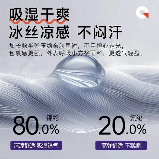 果凡【新款上市】高腰显瘦2.5分高弹力腰包式口袋款专业跑步短裤 商品图6