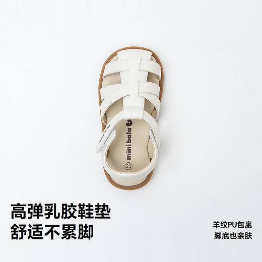 迷你巴拉凉鞋夏季女宝柔软透气时尚耐磨甜美2025新款 商品图3