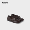 和诚行2025秋季新款时尚百搭真皮一脚蹬乐福鞋1090050 商品缩略图0