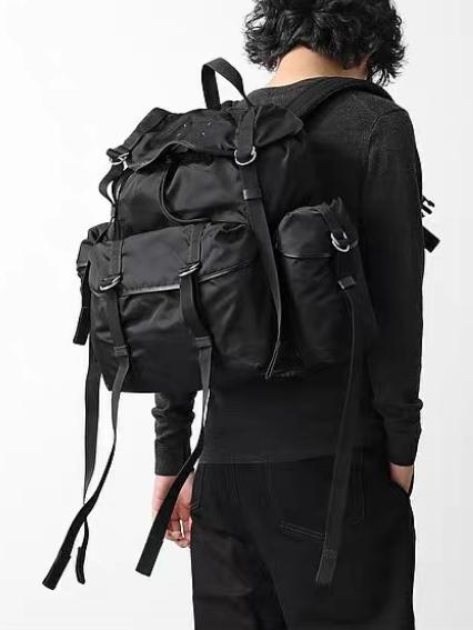 中性款降落伞料旅行双肩包he016 商品图4