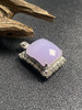 【FC0163】18K镶嵌翡翠紫罗兰吊坠 玉质温润细腻 钻石面切工 款式美观大气 商品缩略图3
