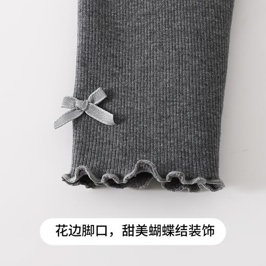 贝贝怡女童秋冬加绒打底裤ZB4EK018 商品图6