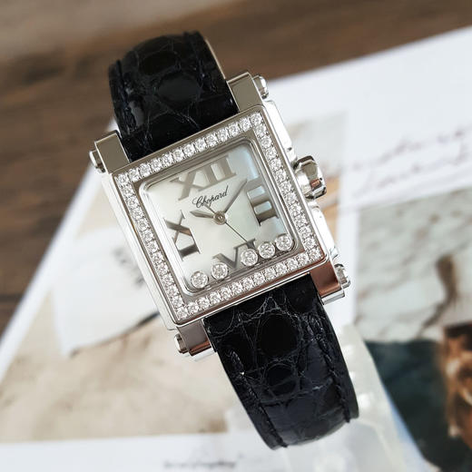 【99新】CHOPARD 萧邦HAPPY DIAMONDS系列278516-3003石英机芯女款290825PM21 商品图3