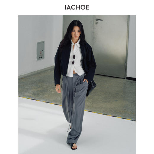 棉仓3661507007-斗篷感超轻外套 商品图4